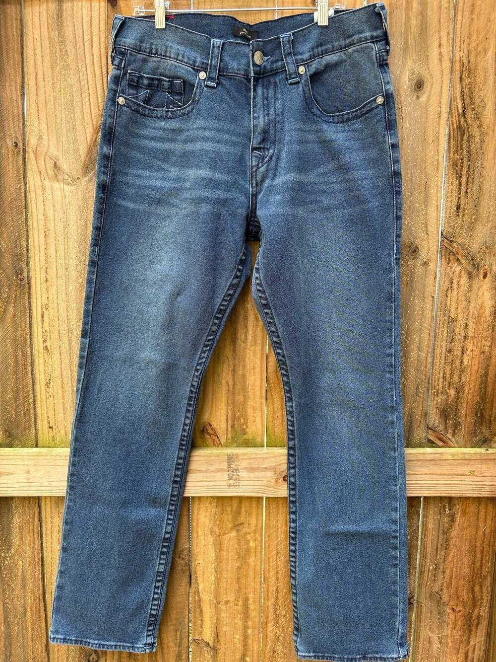True Religion Ricky Relaxed Straight Jeans Size 33